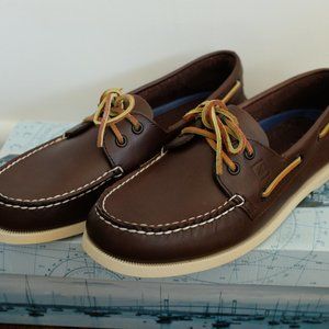 Sperry Top-Sider Boat Shoes Brown Leather